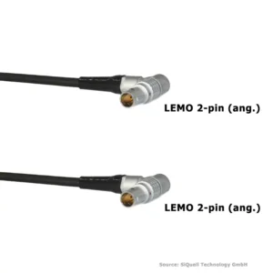 SiQuell-Powercable Lemo 2-pin (ang.) - Lemo 2-pin (ang.)-SiQ.LE2a.2.LE2a