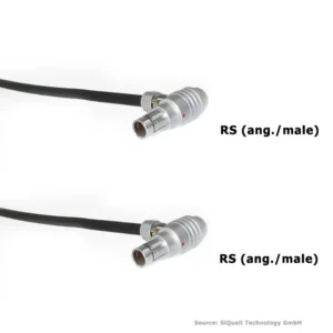 SiQuell-Powercable RS 3-pin (ang./male) to RS 3-pin (ang./male)-SiQ.RSma.2.Rsma