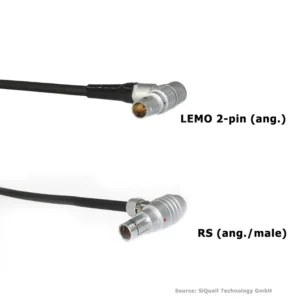 SiQuell-Powercable RS (ang.) [m.] - Lemo 2-pin (ang.)-SiQ.RSma.2.LE2a