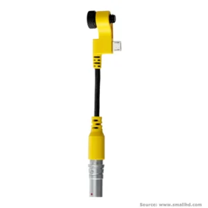 SmallHD-Locking Micro-USB to Locking 5-Pin Adapter (Female) (3.3in / 8.5cm)-SHD-17-4308