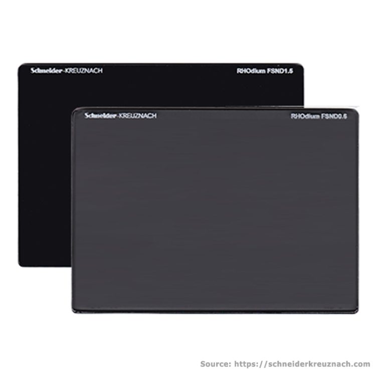 Schneider KreuznachRHOdium® Full Spectrum Neutral Density 0.3 (1 stop) 4x5.6568-130356
