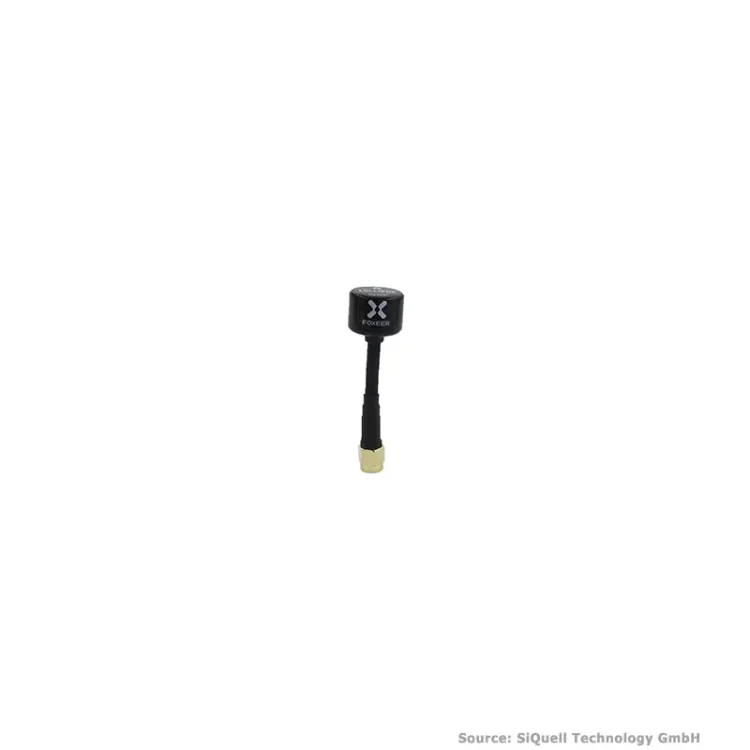 SiQuell-Lollipop Antenna 5.8-6GHz with RPSMA Connector (~7cm)-SIQ-Lollipopp-6G