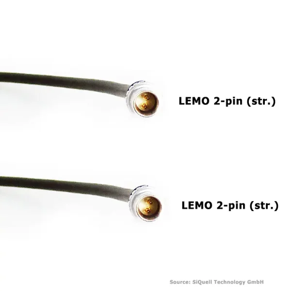 SiQuell-Powercable Lemo 2-pin (str.) - Lemo 2-pin (str.)-SiQ.LE2s.2.LE2s